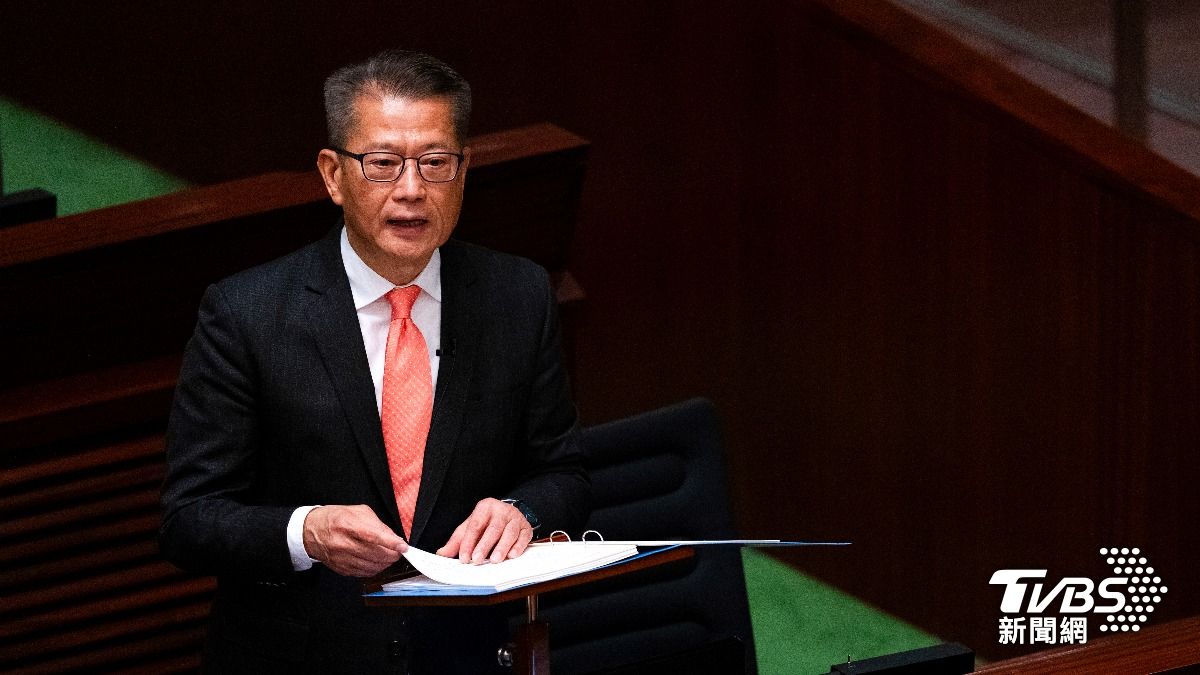 香港財政司司長陳茂波。(圖/達志影像美聯社)