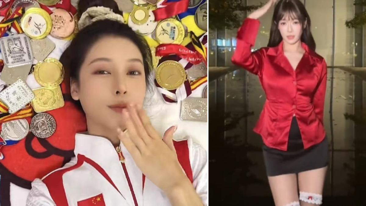 吳柳芳曾有中國體操界最美之稱。(圖/翻攝自 微博)