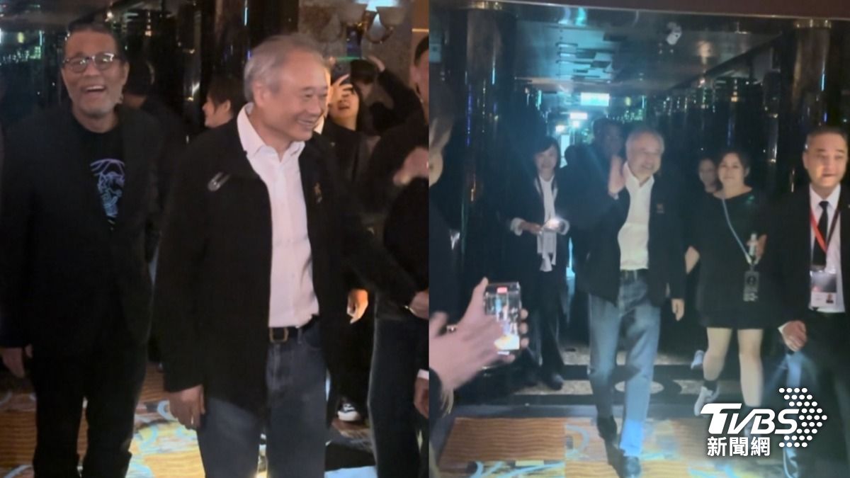 金馬61慶功／李安凌晨現身夜總會！《角頭》劇組「列隊歡迎」畫面曝光