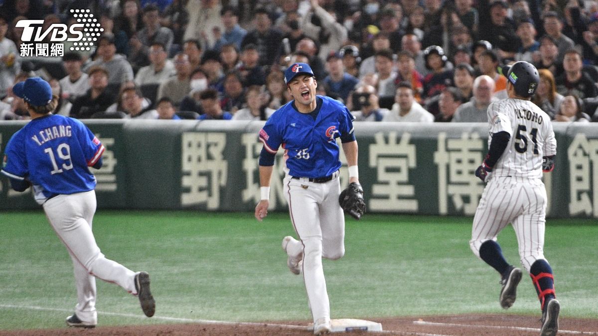 目前中華隊目前以4：0領先日本。(圖／胡瑞麒攝)