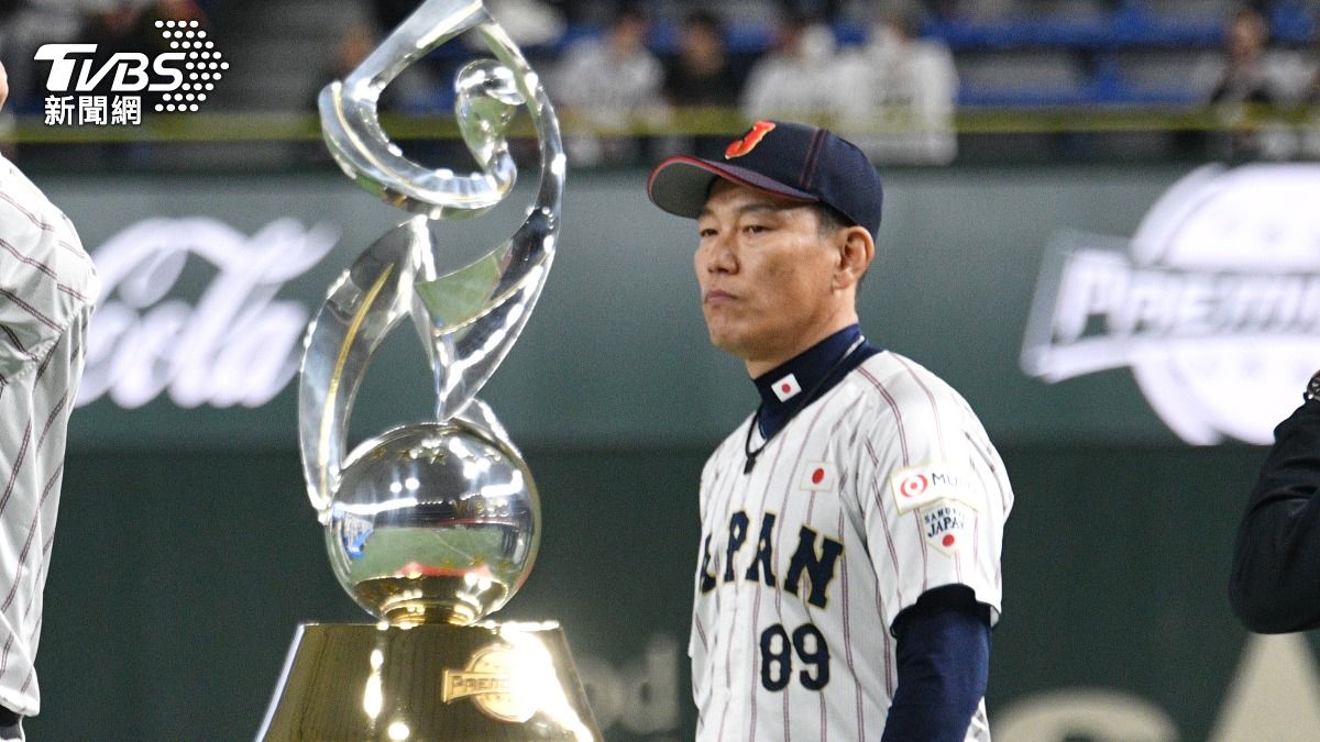 日本隊監督井端弘和。(圖/胡瑞麒 攝)