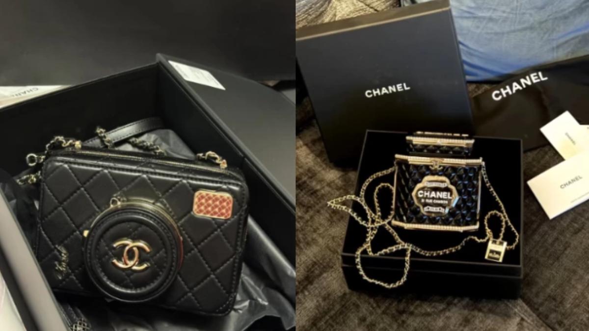 LV特殊材質和款式的包包，也是假貨商公認模仿不來的。（圖／翻攝自小紅書@香港媳妇beauty lady、bbllgougou）