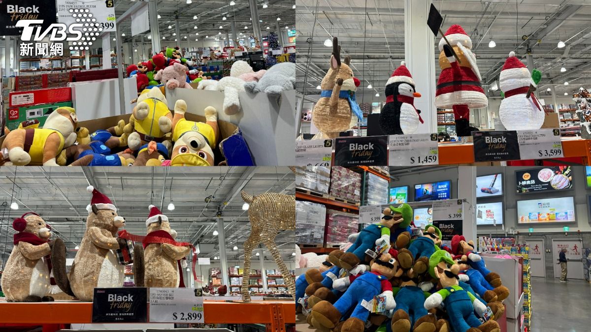 好市多黑五優惠商品。(圖/許稚佳攝)