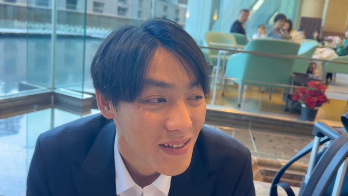 陳晨威。(圖/記者張良瑜攝)