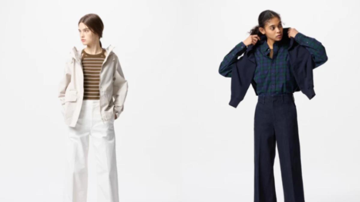 UNIQLO新款「白色神褲」。(圖/翻攝自UNIQLO官網)