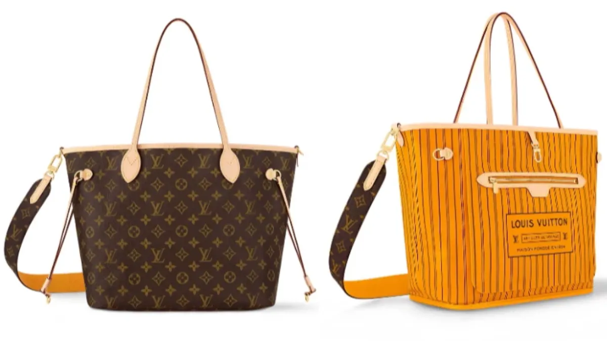 Neverfull雙面包。(圖/翻攝自Louis Vuitton)