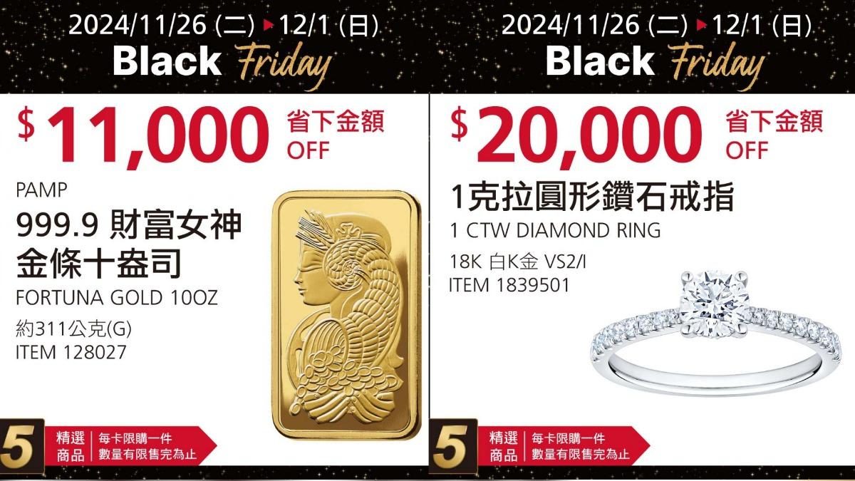 好市多黑五第二日優惠。(圖/業者提供)
