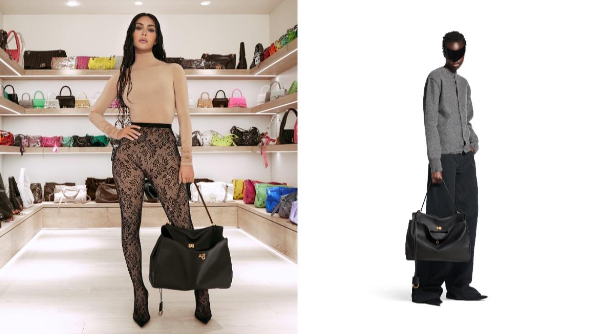 BALENCIAGA在2024年2月推出的RODEO HANDBAG。(圖/翻攝自BALENCIAGA官網)