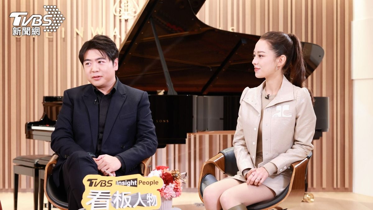 郎朗睽違15年接受電視專訪。（圖／趙世平攝）
