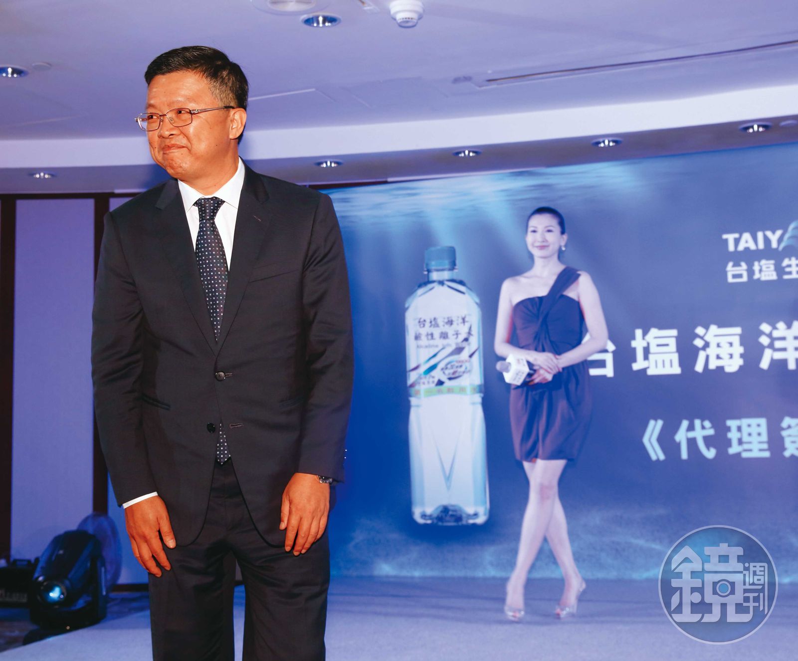 陳啟昱涉嫌利用發展光電產業為名,掏空台鹽資產逾10億元,檢調全力偵辦中。(圖/鏡週刊)
