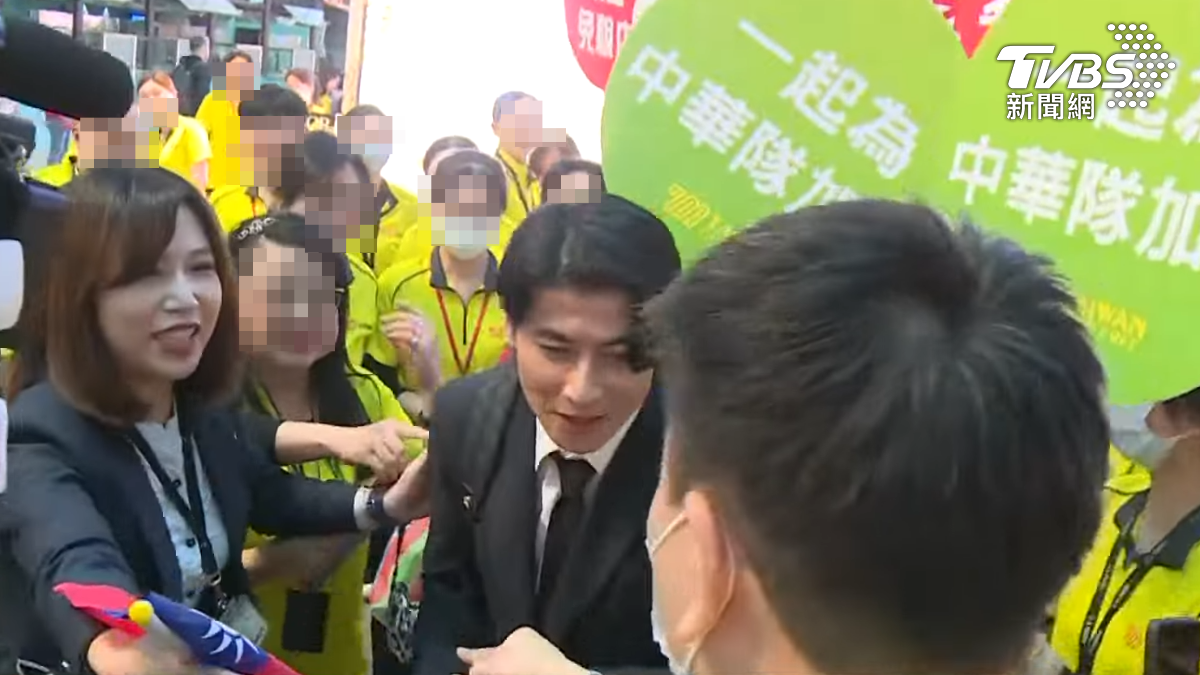 陳傑憲「逃離」現場。（圖／TVBS）