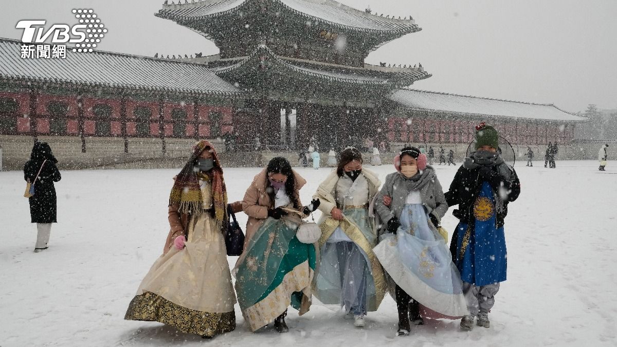 遊韓注意!首爾今晚下初雪 積雪最高估達8公分、濕雪恐影響交通