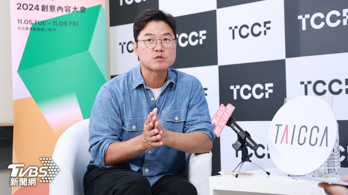 羅暎錫建議年輕製作人不要光覺得自己懷才不遇,先順應電視台要求做出成績看看。(圖/黃城碩攝)