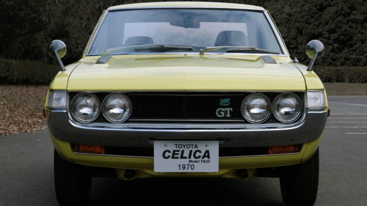 首款Toyota Celica於1970年亮相。(圖/Toyota提供)