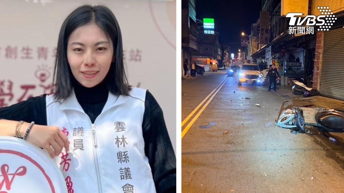跑選服被休旅車撞飛！雲林美女議員被拋飛　傷重轉院到台大