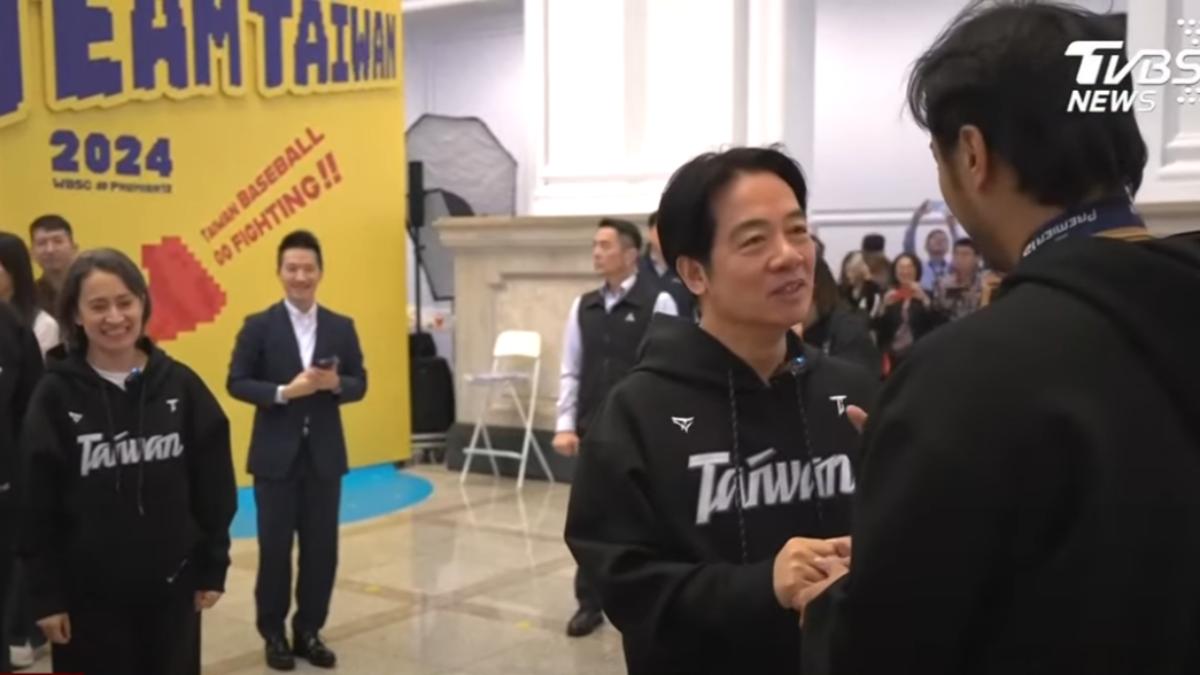 12強/曝10年前曾幫打U12的林昱珉加油 賴清德勉在大聯盟發光