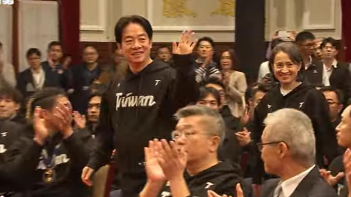 12強/獅迷賴清德喊話了 笑虧陳傑憲「要在總統府見你們不簡單」