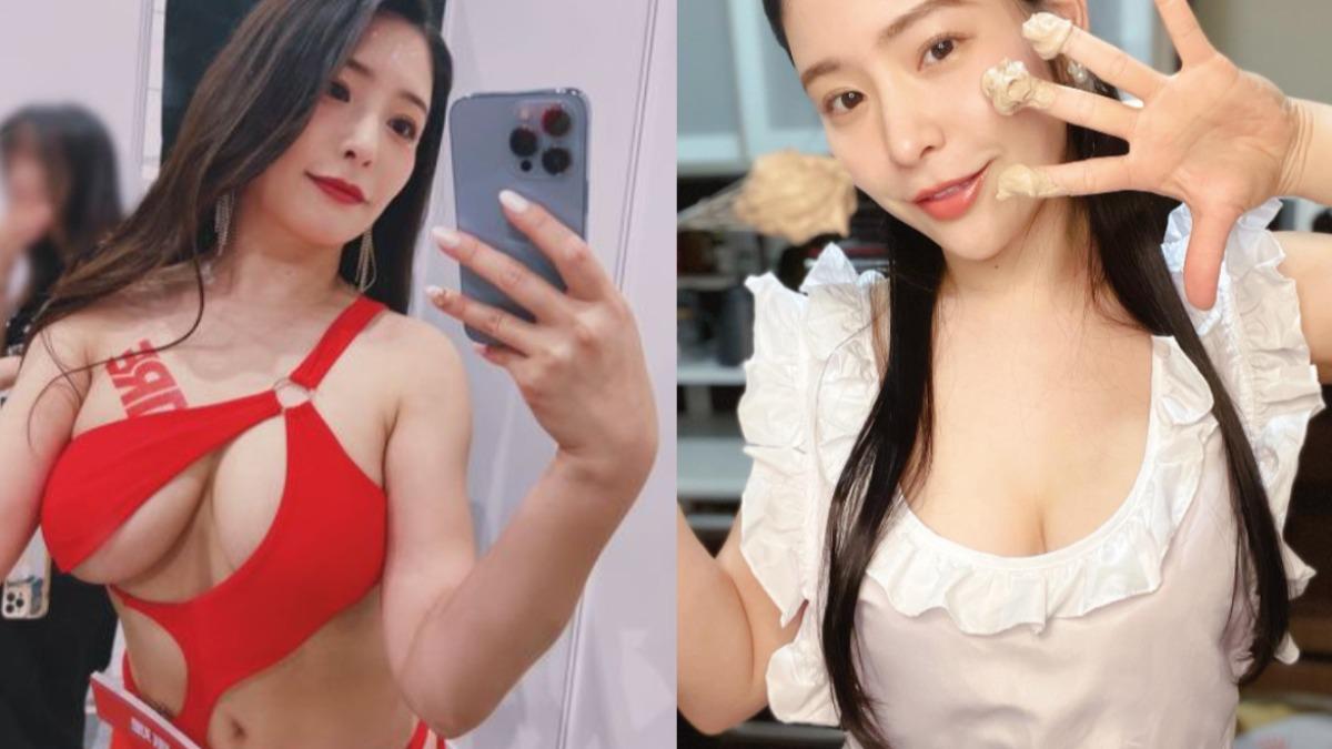 惠理曾因為壓力越減越重。(圖/翻攝自惠理IG)