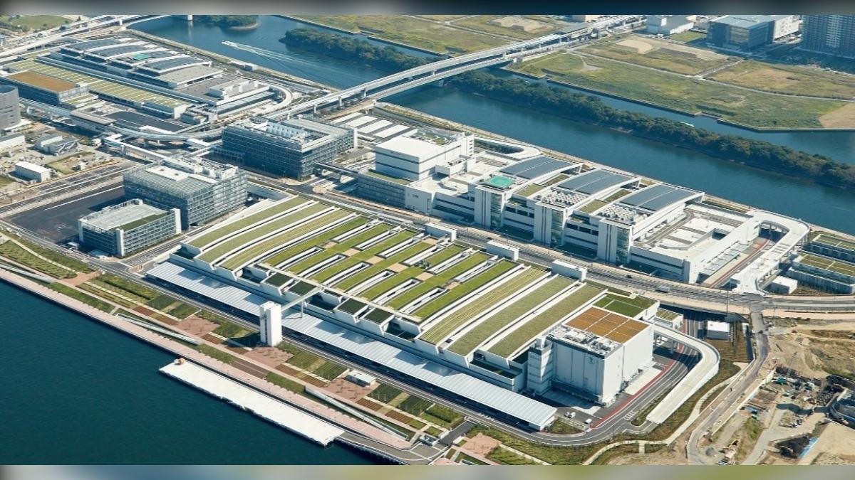 豐洲市場全景。（圖 / ©東京都中央卸売市場）