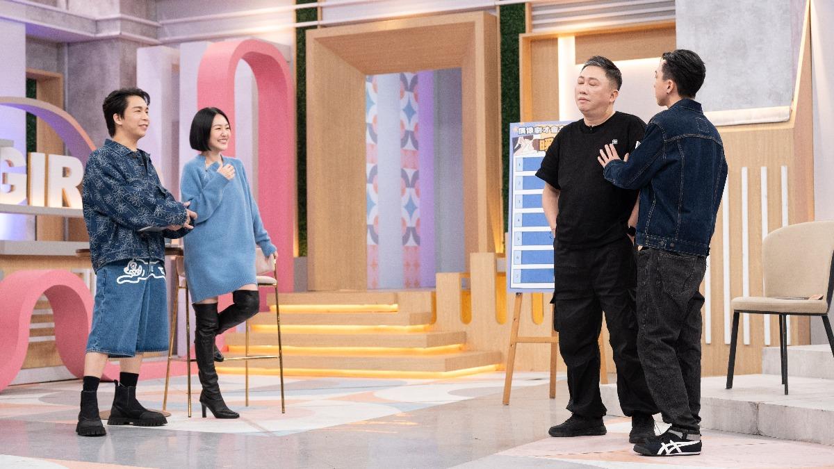趙正平和劉祿存上演情境劇。(圖/東森綜合提供)