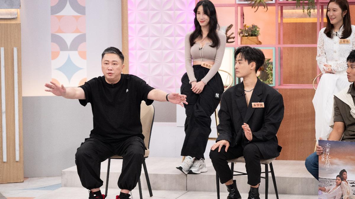 趙正平在節目中分享當爸心情。(圖/東森綜合提供)