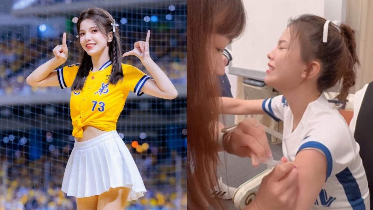 中華隊遊行爆意外!啦啦隊女孩「慘痛插針」狂叫 總統府醫療團出手了