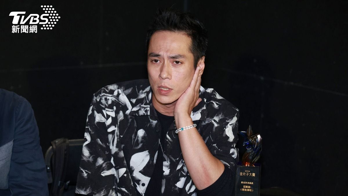 莊凱勛以短片《朋友順啦》獲得最佳男主角。(圖/趙世平攝)