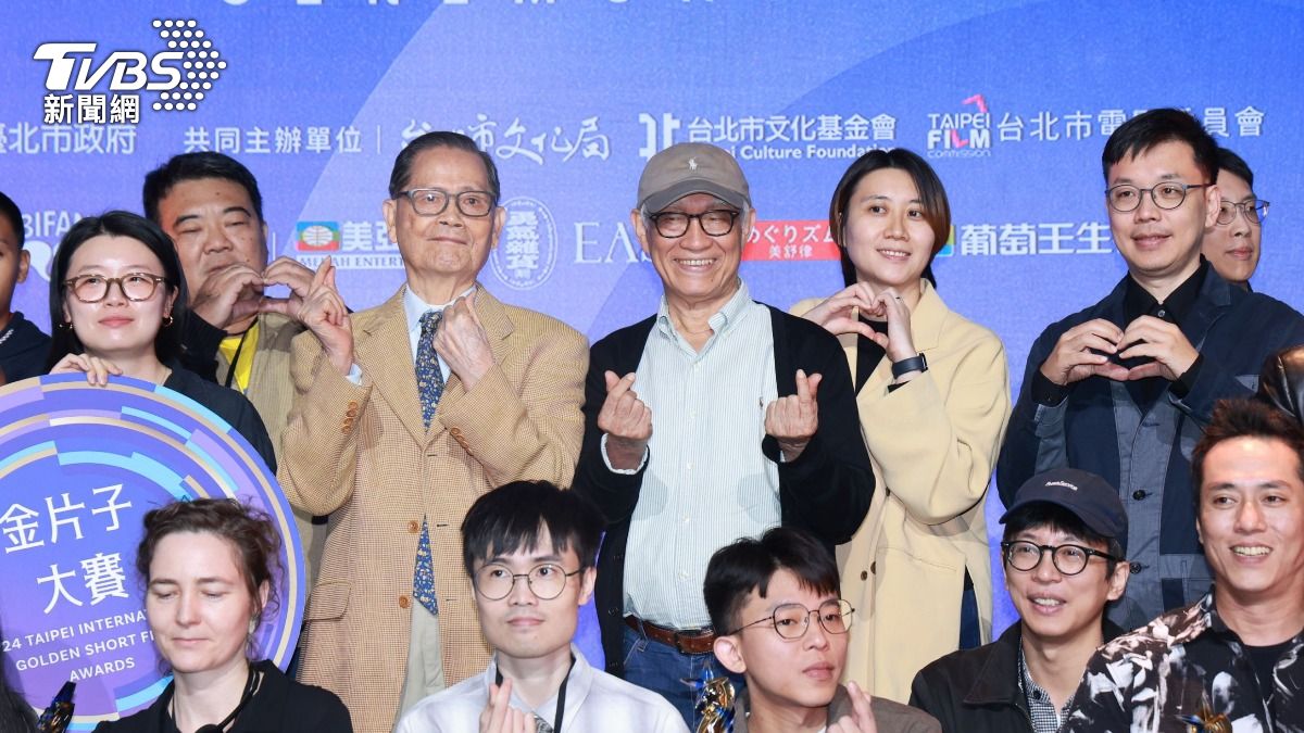 金片子大賽評審團成員。(圖/趙世平攝)