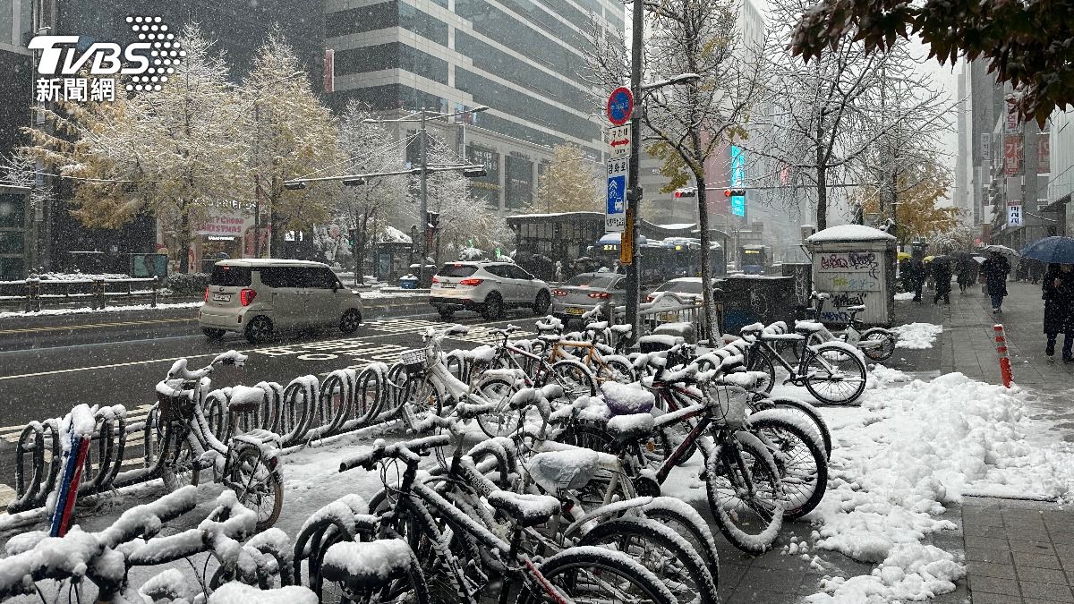 韓初雪即暴雪「釀至少4死」！　上百航班取消、渡輪停擺