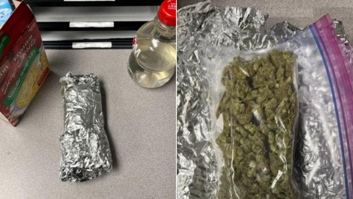 美外送員接單差點變運毒! 打開捲餅驚見「滿滿大麻」急報警