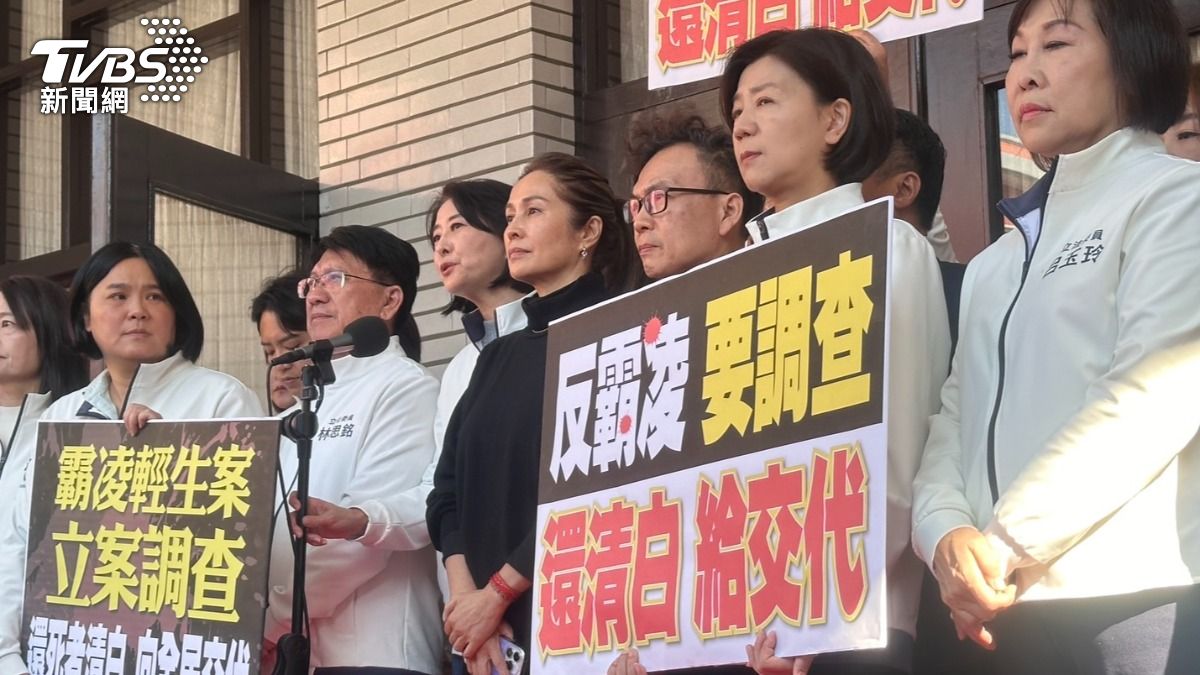 陳瑩搶主席台麥克風 藍批「為護航謝宜容」:怕查出真相