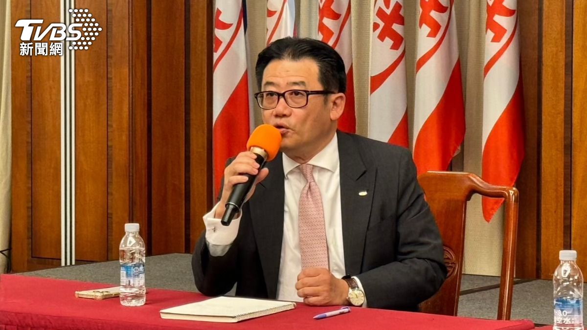 新光金控總經理陳恩光。(圖/謝佩穎攝)