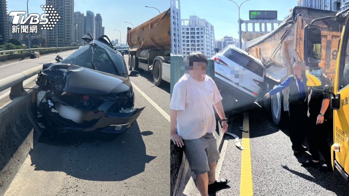 台74「4分鐘2車禍」!皆是變換車道遇劫 男氣血胸急插管