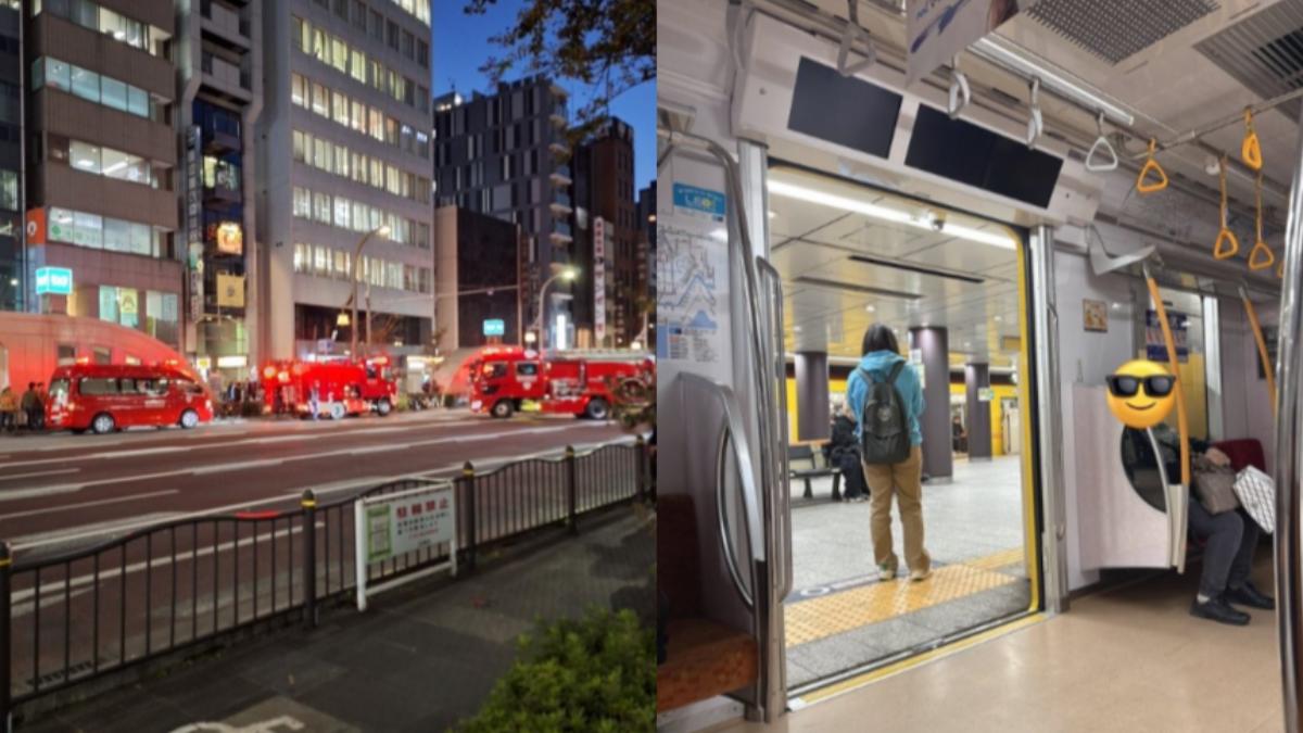 快訊/東京地鐵驚傳傷亡事故「多台消防車聚集」 銀座線停駛