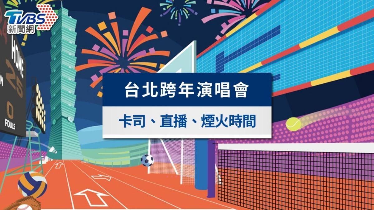 台北跨年2025》演唱會卡司順序、煙火直播轉播與交通管制一次看