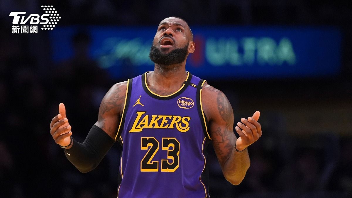 NBA/詹皇總出賽數1798場登歷史第1 紀錄夜湖人又輸球