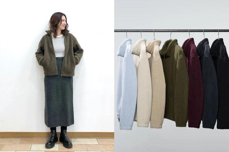 「毛絨立領刷毛外套」才是UNIQLO史上最高業績單品。(圖/UNIQLO)