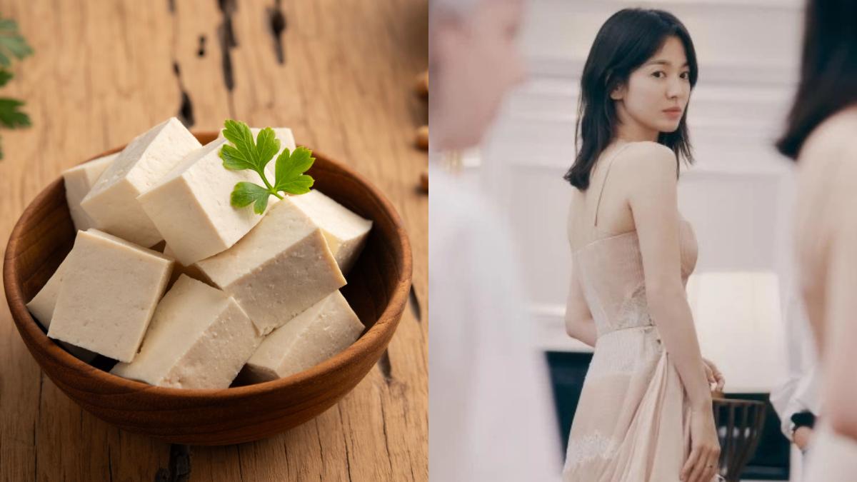 宋慧喬減肥方法:以豆腐取代米飯。(圖/示意圖,shutterstock達志影像、翻攝自IG@kyo1122)