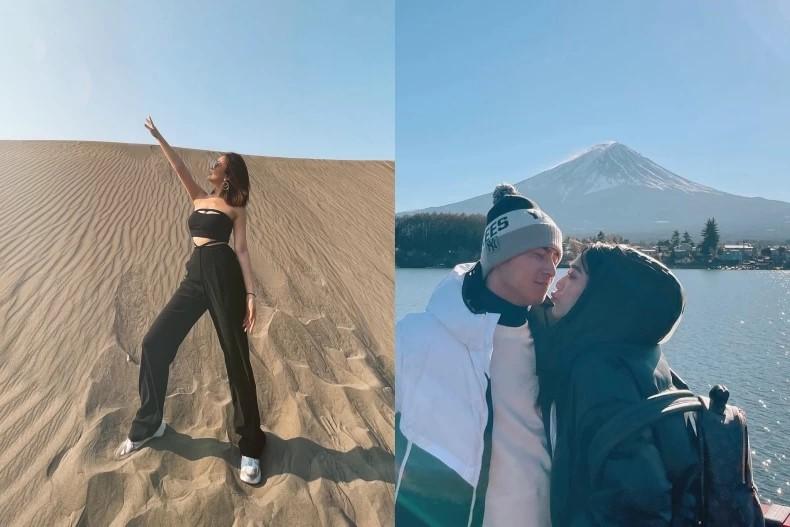 陳傑憲老婆綺綺瘦身秘訣:戶外登山。(圖/翻攝自IG@haileychennn)