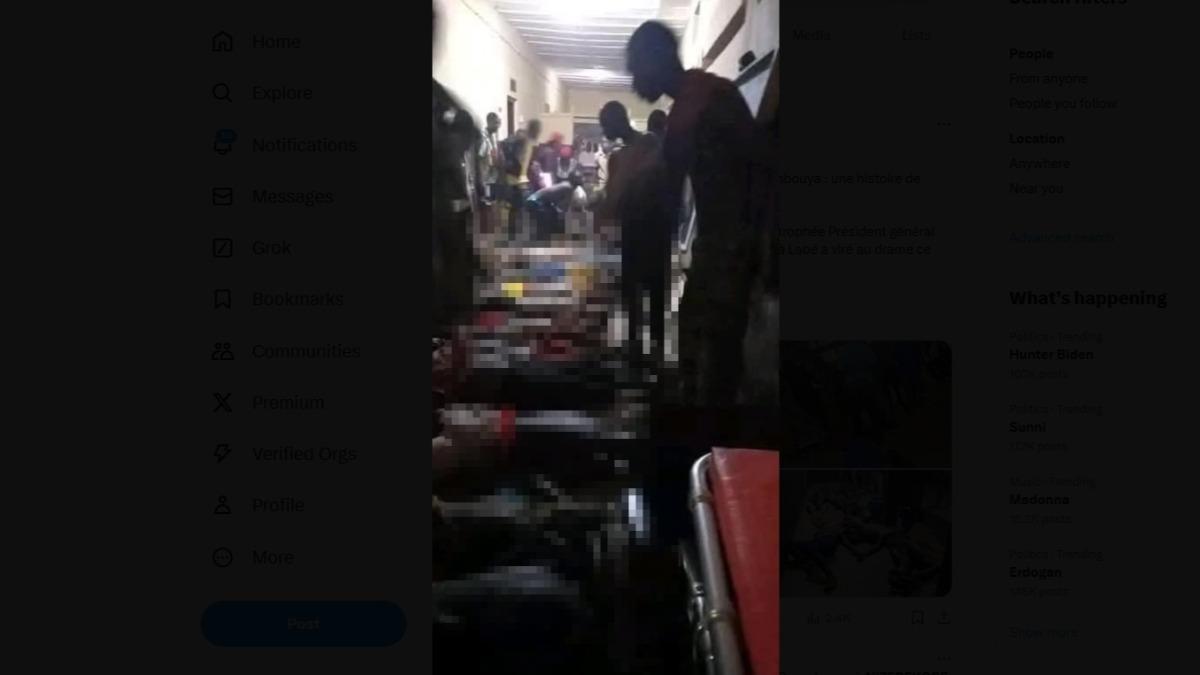 足球迷衝突釀百人死　幾內亞醫師：太平間堆滿遺體、不夠放放地板
