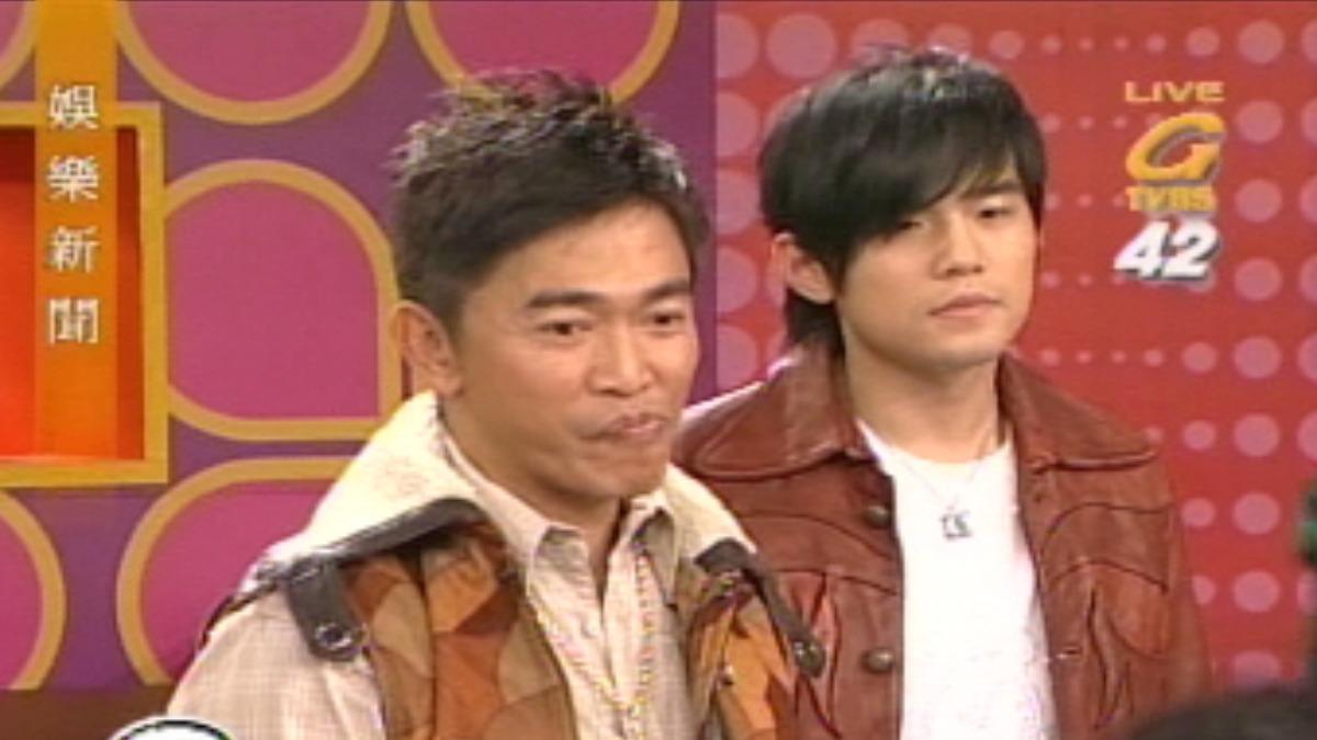 吳宗憲(左)慧眼識英雄,提拔當時還是新人的周杰倫。(圖/TVBS資料照片)