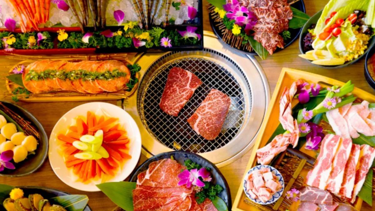 夯下去新潮和牛燒肉。(圖/翻攝自臉書夯下去和牛燒肉放題 粉絲俱樂部)