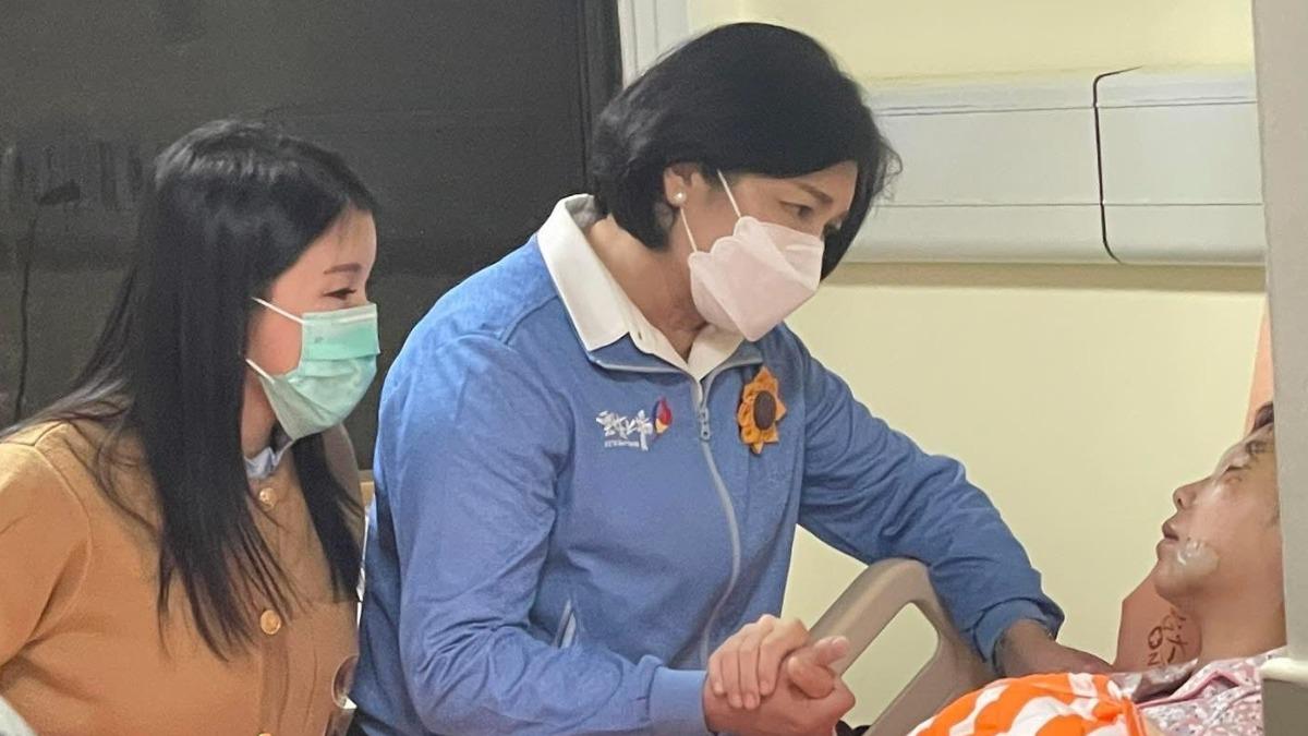 美女議員遭撞飛傷勢曝光！嚴重腦震盪　碎骨打到視神經左眼近全盲
