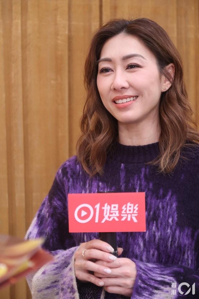 胡定欣坦言拍戲時壓力大到想在拍攝途中逃走。(圖/香港01提供)