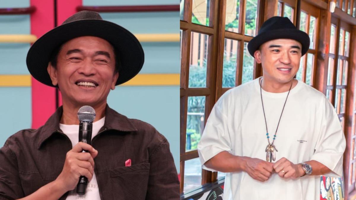 周董曾替吳宗憲(左圖)以及小馬寫歌,而這2首歌分別是〈可愛女人〉以及〈黑色幽默〉。(圖/中天提供、翻攝自小馬臉書)