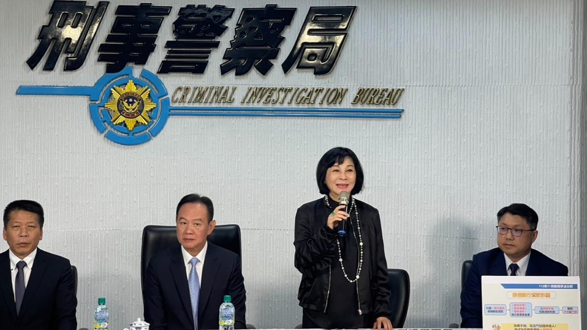 知名作家吳淡如分享詐騙案立及如何防詐。（圖／刑事局）