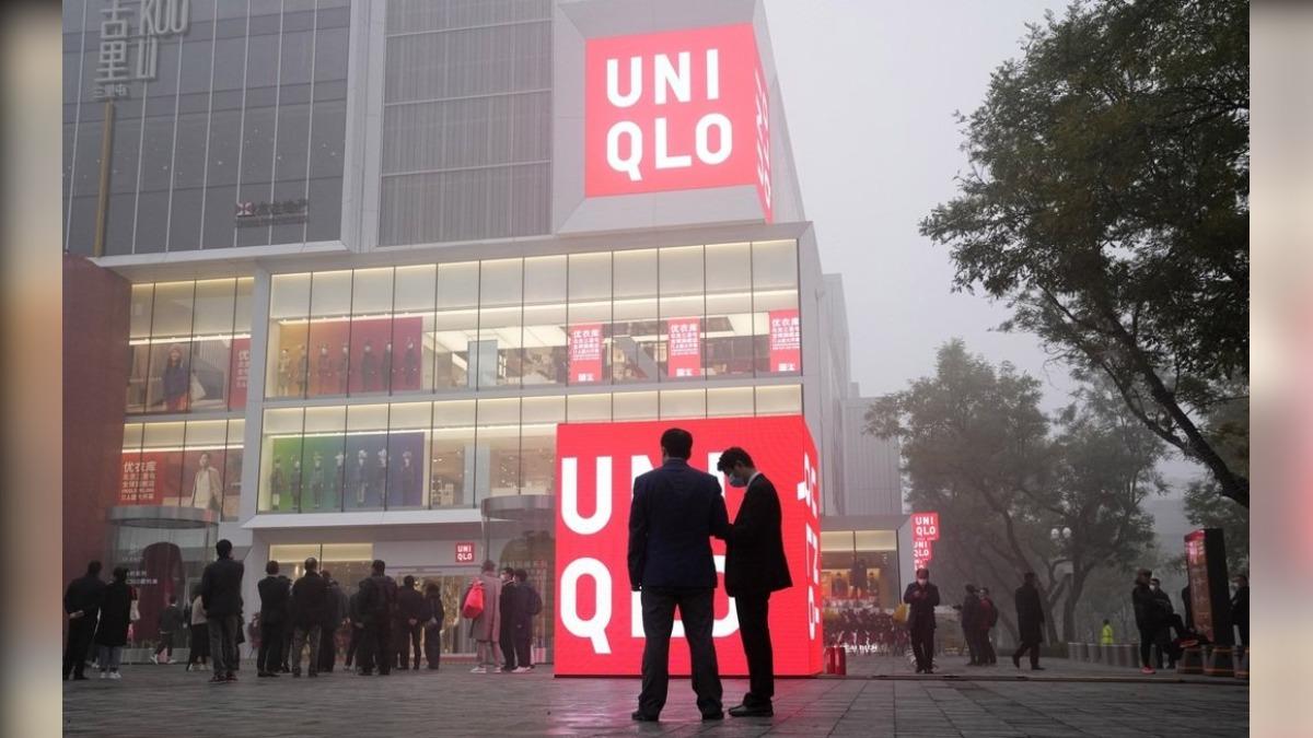 UNIQLO位於北京三里屯的分店。(圖/達志影像美聯社)