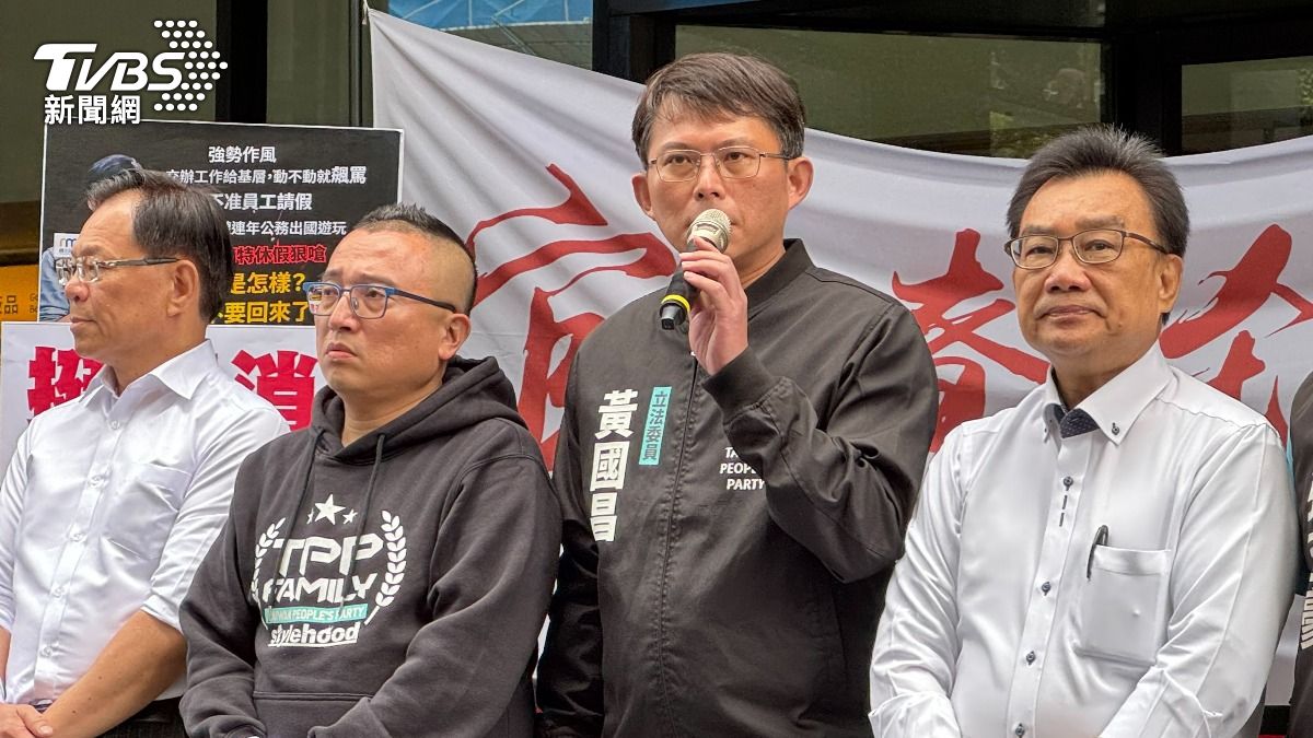 民眾黨立院黨團總召黃國昌。(圖/劉庭宇攝)