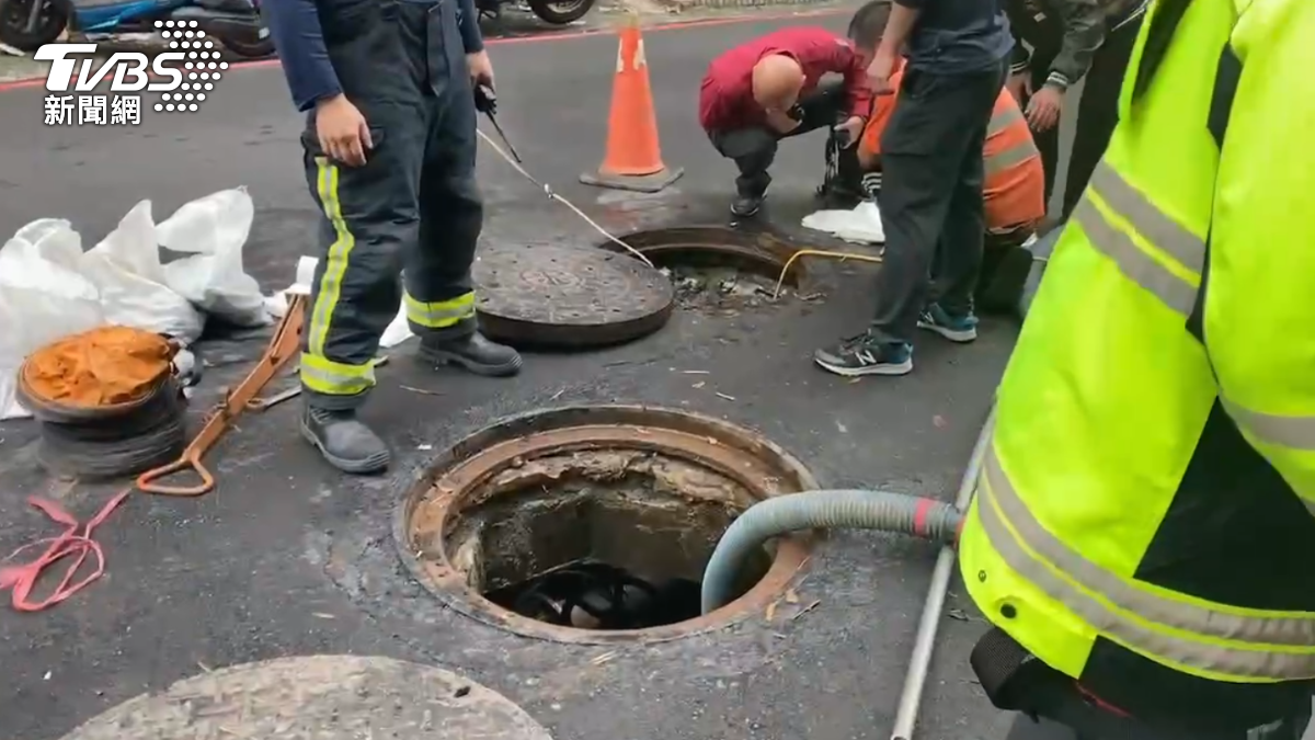 快訊／基隆工人處理蓄水池進下水道　疑缺氧受困緊急送醫