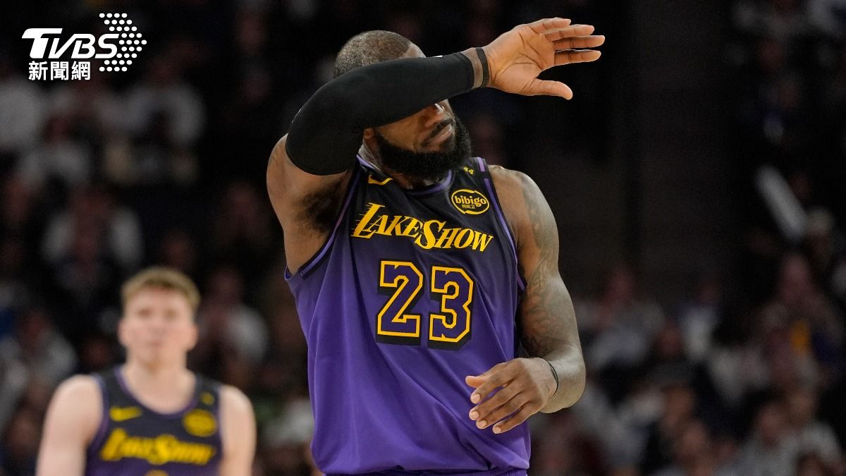 NBA/詹皇真老了?近4戰「外線19中0」 湖人遭灰狼痛電29分